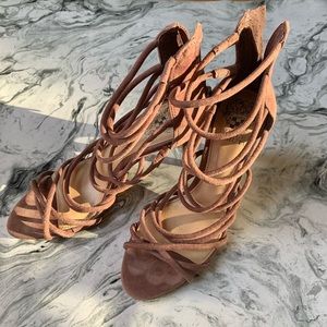 Vince Camuto Strappy Lavender Heels